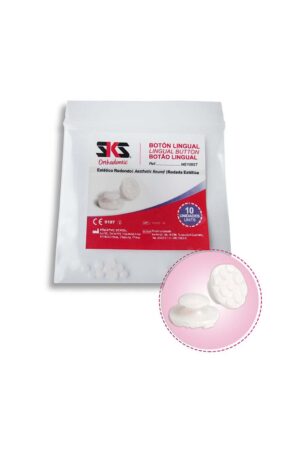 Botão Lingual Estético - 10 uni.