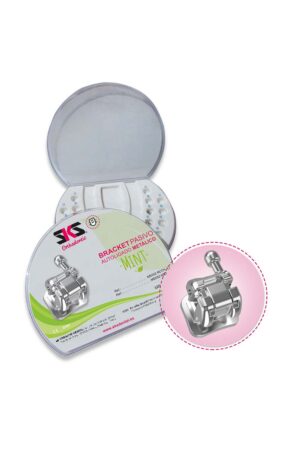 Brackets Metálicos Autoligado MINT ROTH 022 - Kit 28 uni.