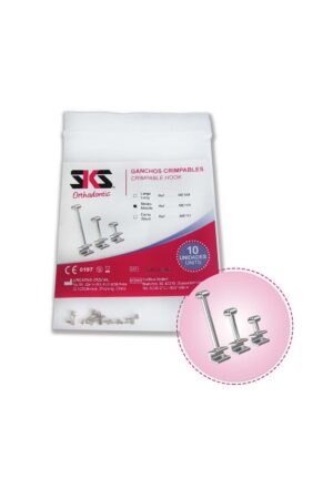 Gancho Crimpável Longo - 10 uni.