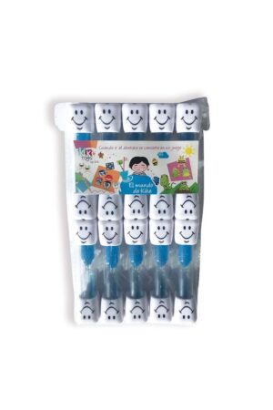 Relógio de areia Kike Toys Azul - 10 uni.